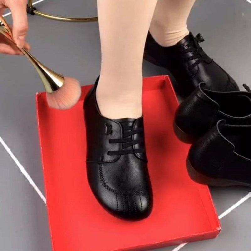Damen Bequeme Ballerinas mit praktischen Schnürsenkeln R&B