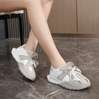 Damen sportliche Sneaker mit dämpfenden Eigenschaften und atmungsaktiver Obermaterialstruktur R&B