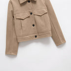 Damen modische Kurzjacke R&B