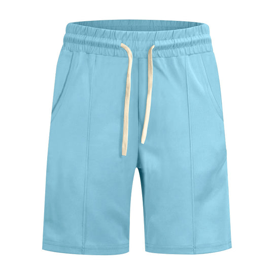 Herren nan kurze Freizeithose aus Baumwollmischung mit elastischem Bund und Kordelzug R&B