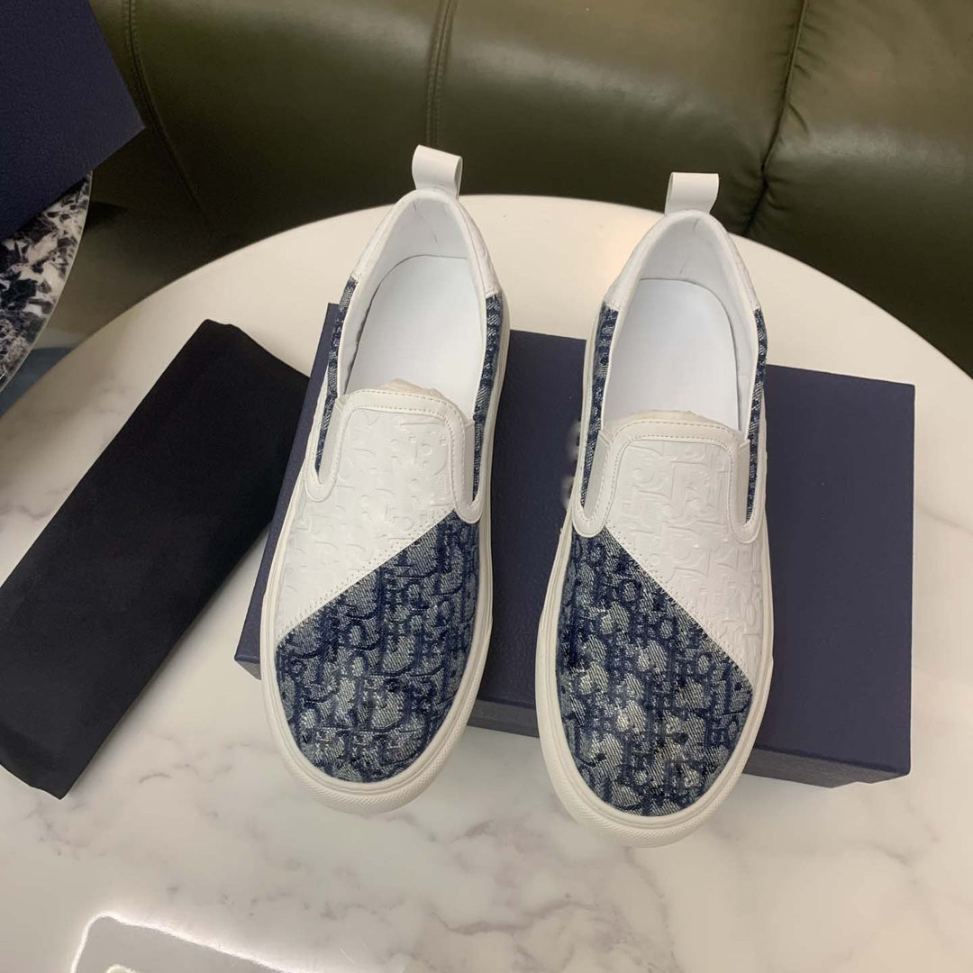 Damen Slip-On Sneakers mit eleganter Textur und komfortablem Fußbett R&B
