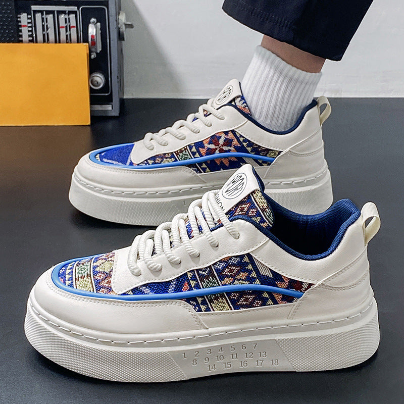 Damen Plateau Sneakers mit einzigartigem Design und bequemen Dämpfungselementen R&B