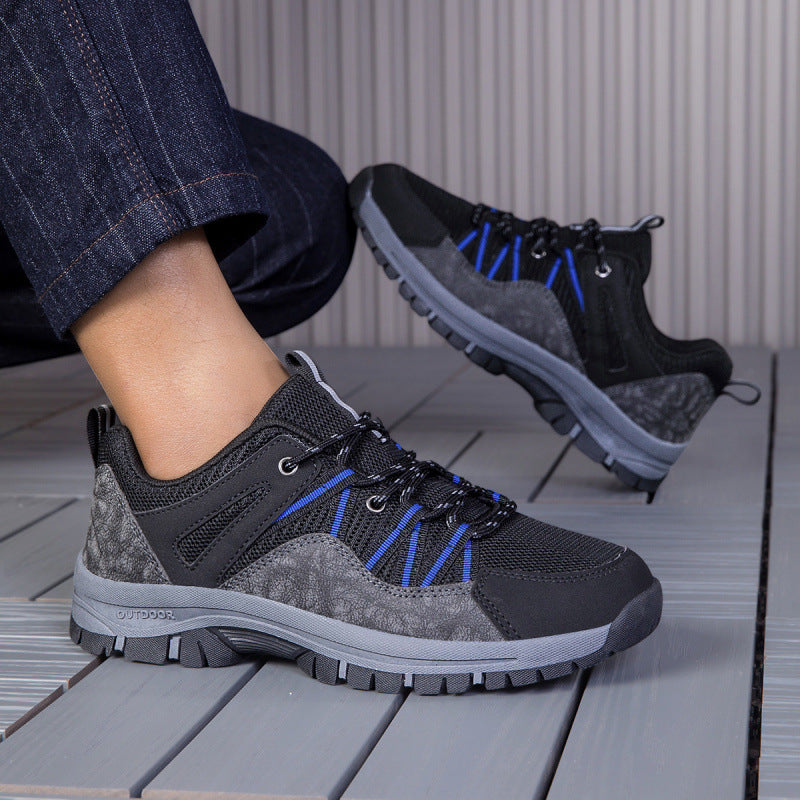 Damen Outdoor-Sneaker mit rutschfestem Profil und atmungsaktivem Obermaterial