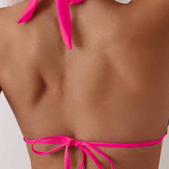 Damen Triangel-Bikini mit modischem Schleifen-Detail R&B