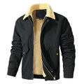Herren modische Jacke mit luxuriösem Fleecefutter