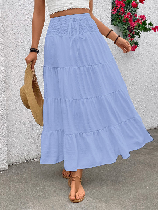 Damen Maxi Rock R&B