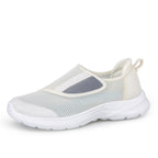 Damen Atmungsaktive Slip-On Sneakers mit rutschfester Sohle R&B