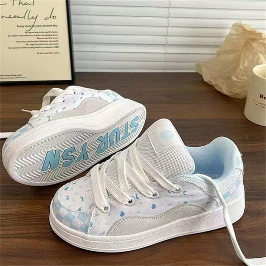 Damen Sportliche Sneaker mit verspieltem Design und rutschfester Sohle R&B