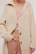Damen Strickjacke mit eleganter Knopfakzentuierung und lässigem Schnitt R&B