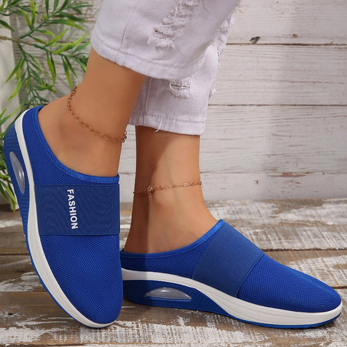 Damen Bequeme Slip-On Clogs mit atmungsaktiver Mesh-Oberfläche und flexibler Sohle R&B