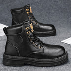 Damen Robuste Schnürstiefel mit verstärktem Knöchel und rutschfester Sohle R&B