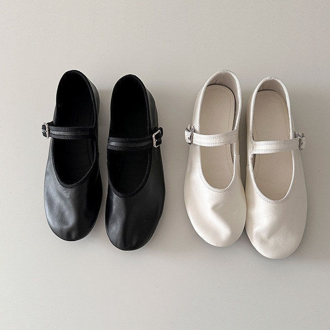 Damen Ballerinas mit verstellbarem Riemchen