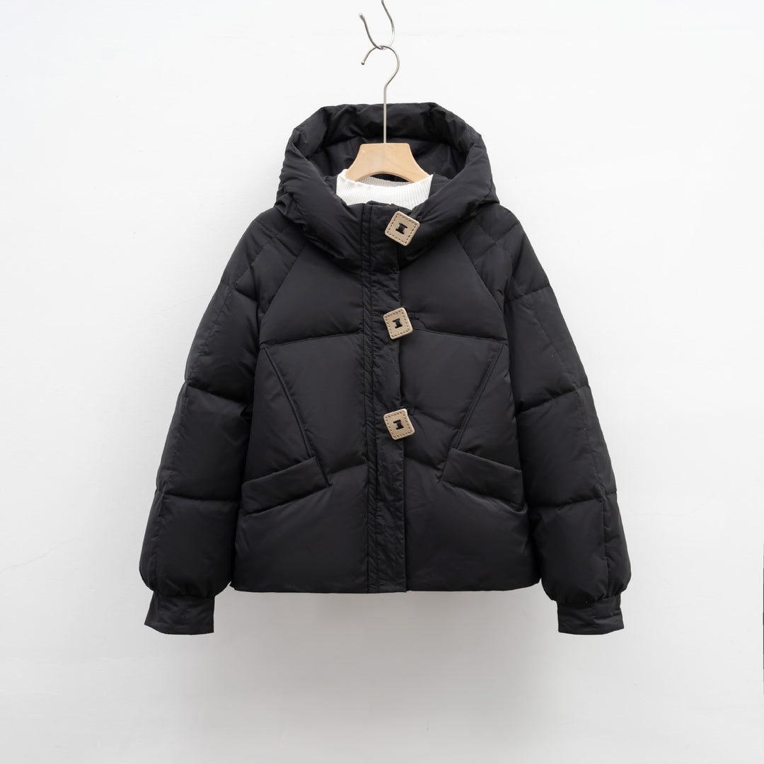 Damen Lässige Winterjacke mit voluminösem Design R&B