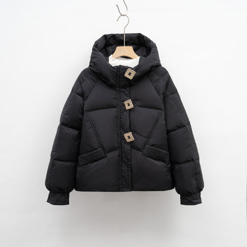 Damen Lässige Winterjacke mit voluminösem Design R&B