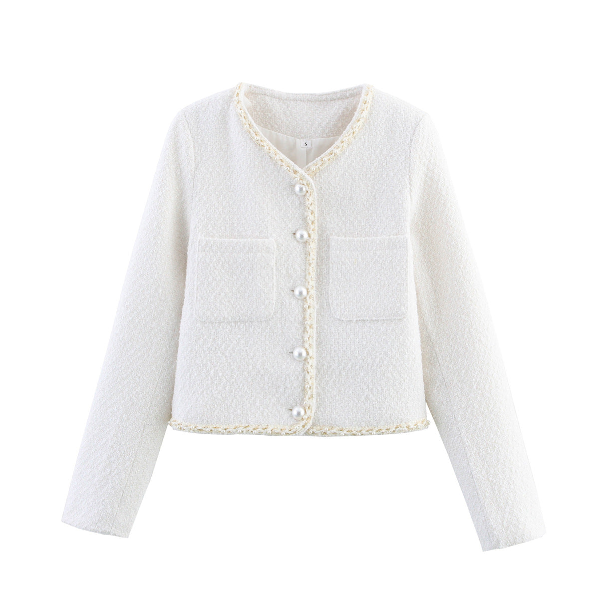 Damen elegante Doppelreiher Jacke R&B
