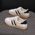 Damen Sportliche Sneakers mit modischen Streifen und dämpfender Sohle