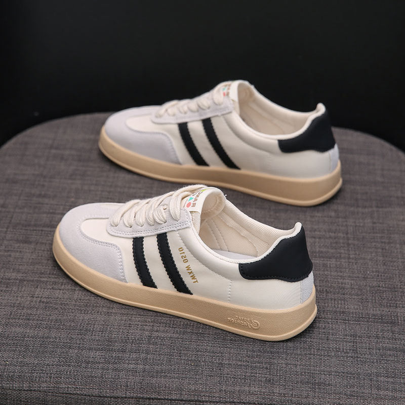 Damen Sportliche Sneakers mit modischen Streifen und dämpfender Sohle