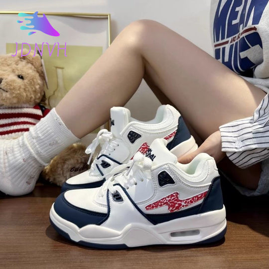 Damen Sportliche Lifestyle-Sneaker mit atmungsaktivem Design und gepolsterter Sohle R&B