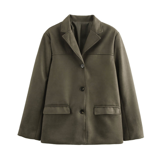 Damen elegante Jacke im modernen Schnitt mit praktischen Taschen R&B