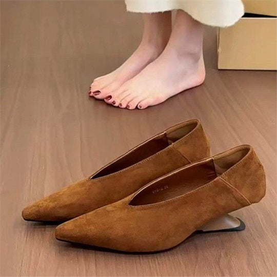 Damen spitze Ballerinas mit zartem Design R&B