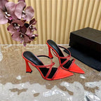 Damen elegante High Heel Sandalen mit modischen Riemen R&B