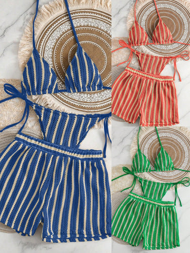 Damen Zweiteiliges Strandoutfit R&B