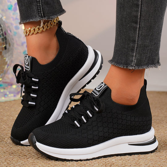 Damen Atmungsaktive Lauf-Sneaker mit flexiblem Obermaterial R&B