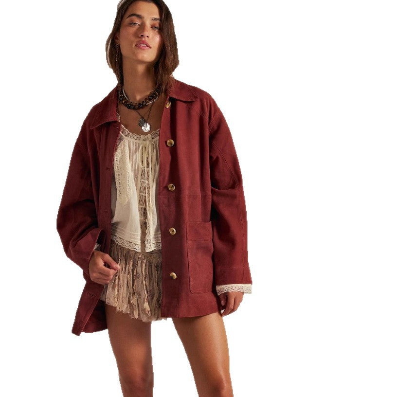 Damen zeitgemäße Utility-Jacke R&B