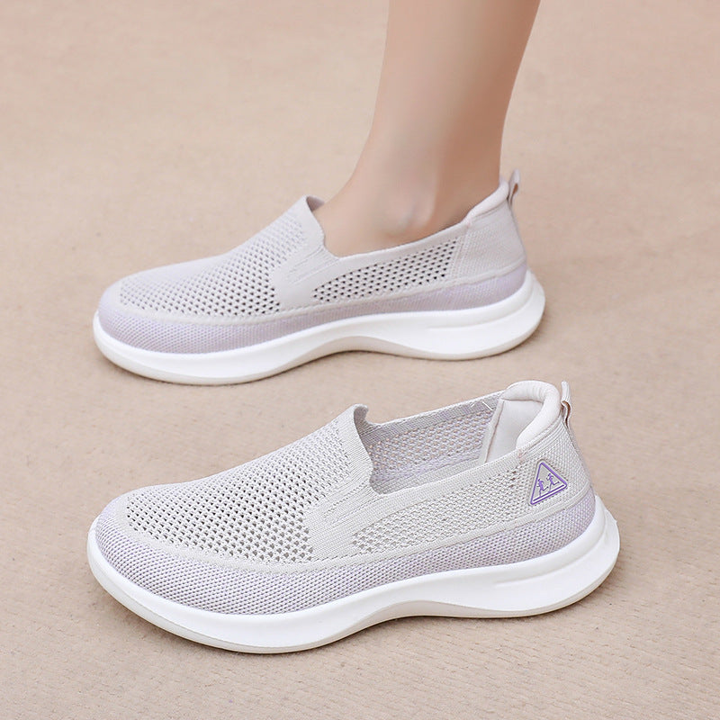 Damen Atmungsaktive Slip-On Sneakers mit flexiblem Komfort R&B