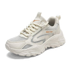 Damen Lauf- und Freizeitschuhe mit atmungsaktivem Mesh-Obermaterial und stoßdämpfender Sohle R&B