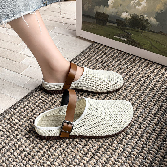 Damen Atmungsaktive Clogs mit verstellbarem Riemen R&B