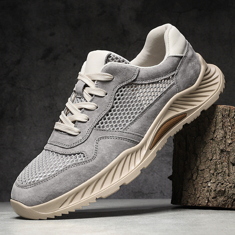 Herren Atmungsaktive Sport-Sneaker mit flexibler Gummisohle und robustem Obermaterial R&B