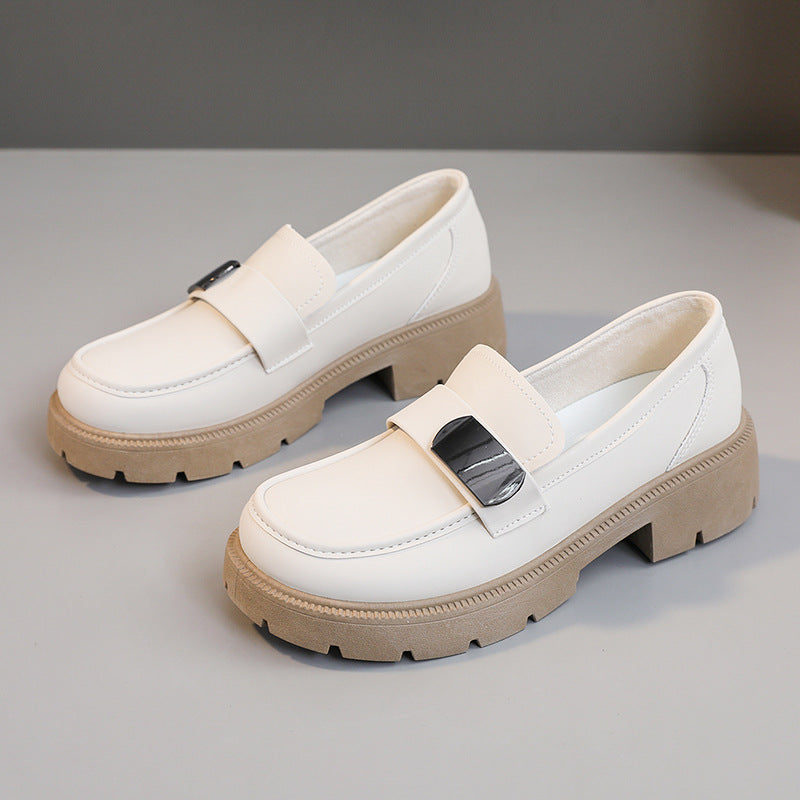 Damen elegante Loafers mit markanter Blocksohle R&B