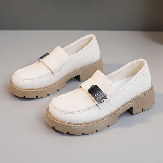 Damen elegante Loafers mit markanter Blocksohle R&B