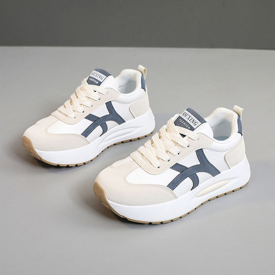 Damen modische Sneakers mit hohem Komfort und atmungsaktiver Laufsohle R&B