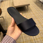 Damen Elegante und komfortable Slipper mit breiten Riemen R&B