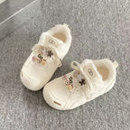 Damen Sneaker mit kuscheligem Innenfutter und dekorativen Applikationen R&B