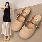 Damen Ballerinas mit verstellbarem Riemen und weichem Innenfutter R&B