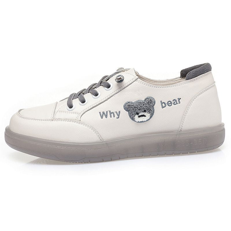 Damen Sneakers mit komfortablem Fußbett und buntem Motiv R&B
