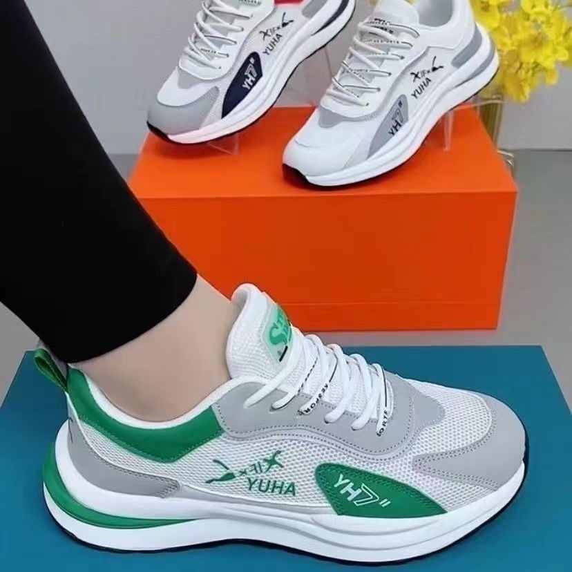 Damen leichte und atmungsaktive Sportschuhe mit flexibler Sohle R&B
