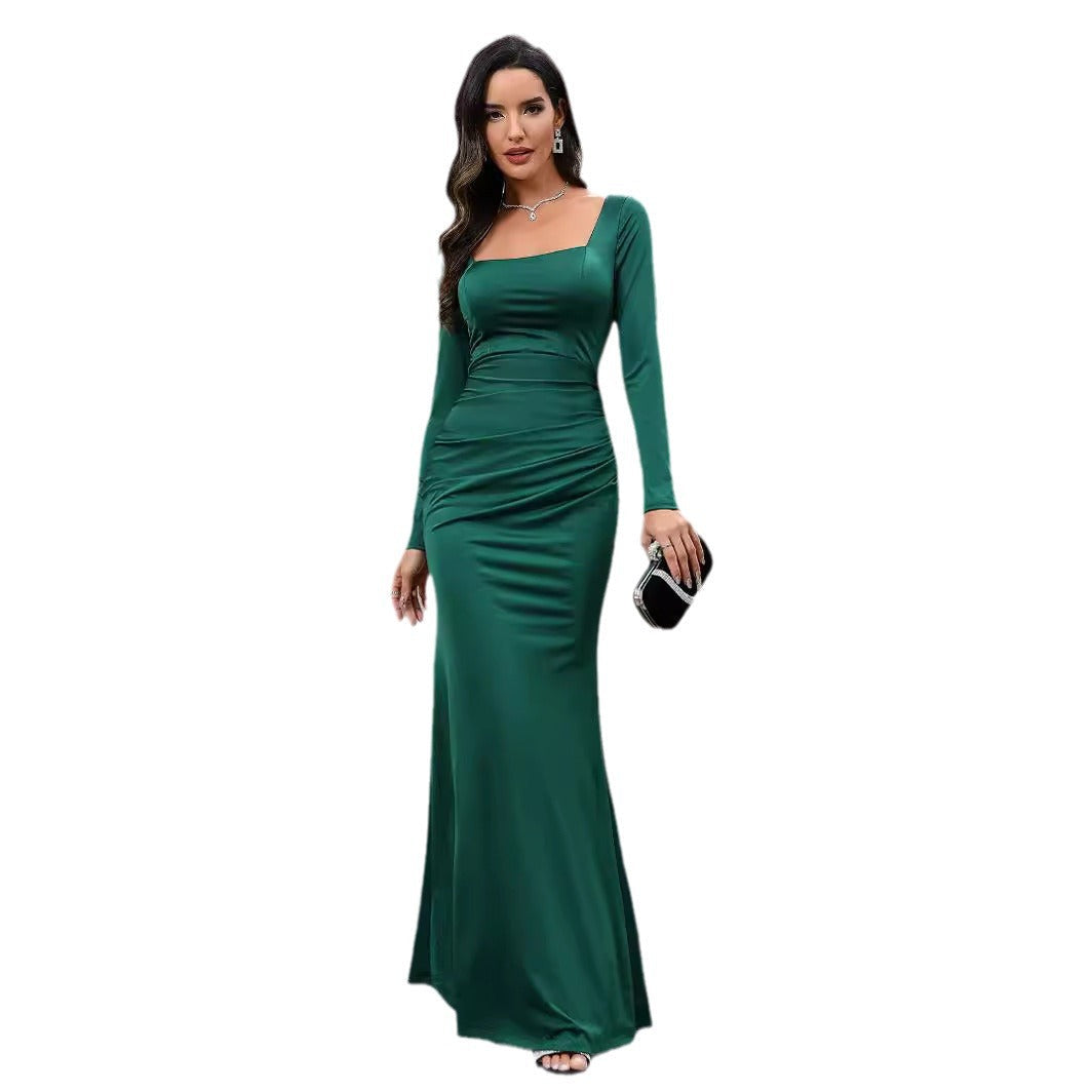 Damen Elegantes Oberteil mit langem Arm und figurformendem Schnitt R&B