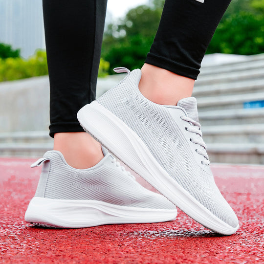 Damen Sportliche Leichtgewicht-Sneaker mit atmungsaktivem Obermaterial R&B