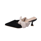 Damen eleganter Sling-Pump mit modischem Schleifendetail R&B