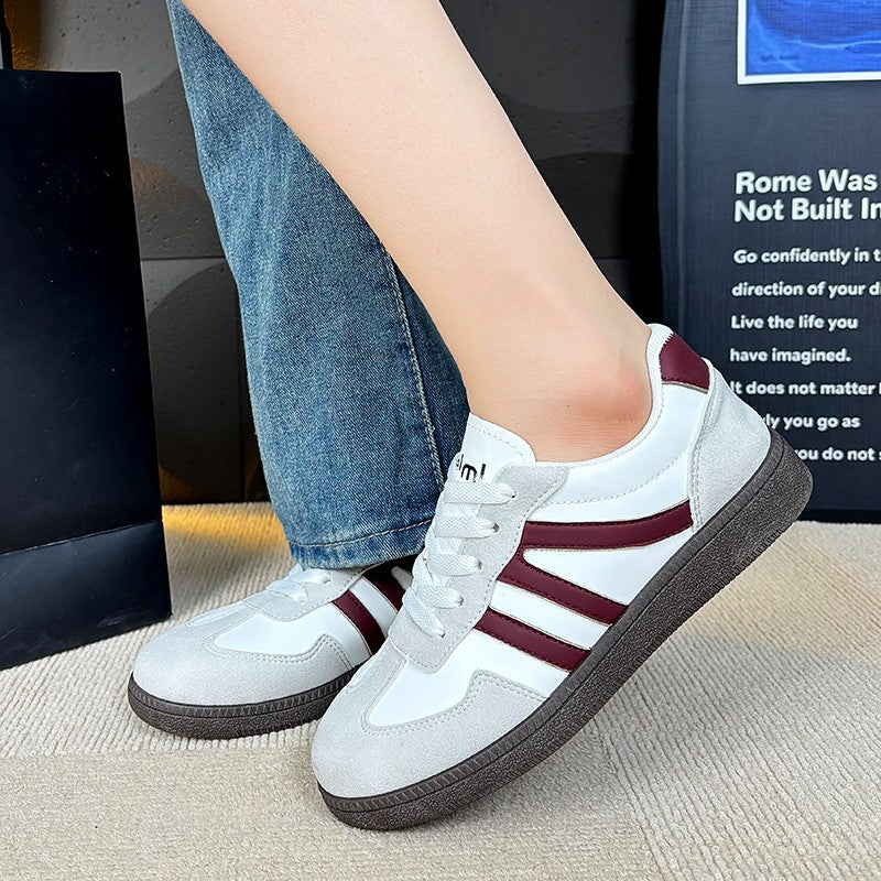 Damen Sportliche Sneaker mit rutschfester Laufsohle und atmungsaktivem Obermaterial