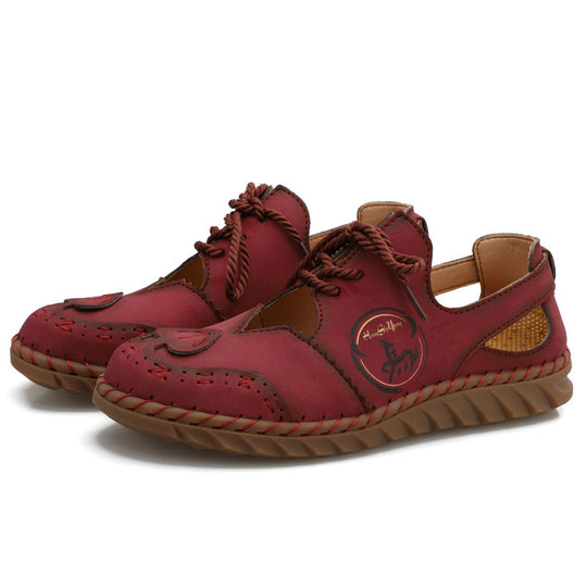 Damen Bequeme und atmungsaktive Freizeitschuhe mit spezieller Lochung R&B