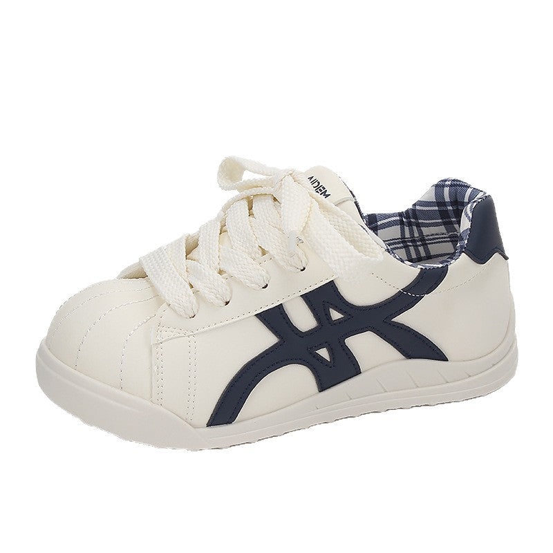 Damen Sportliche Sneaker mit kariertem Innenfutter und modischem Design R&B