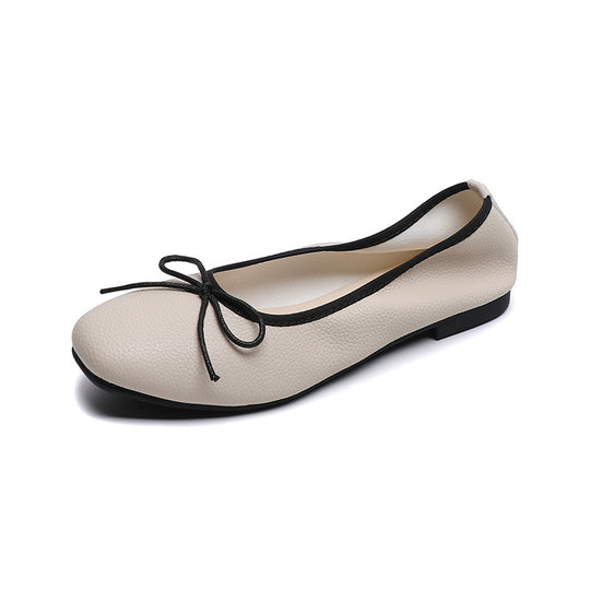 Damen Ballerinas mit elegantem Schleifenakzent und hochwertigem Obermaterial R&B