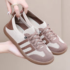 Damen Fitness-Sneaker mit atmungsaktivem Mesh-Obermaterial und rutschfester Sohle R&B
