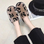 Damen gemütliche Hausschuhe mit warmem Plüschfutter R&B