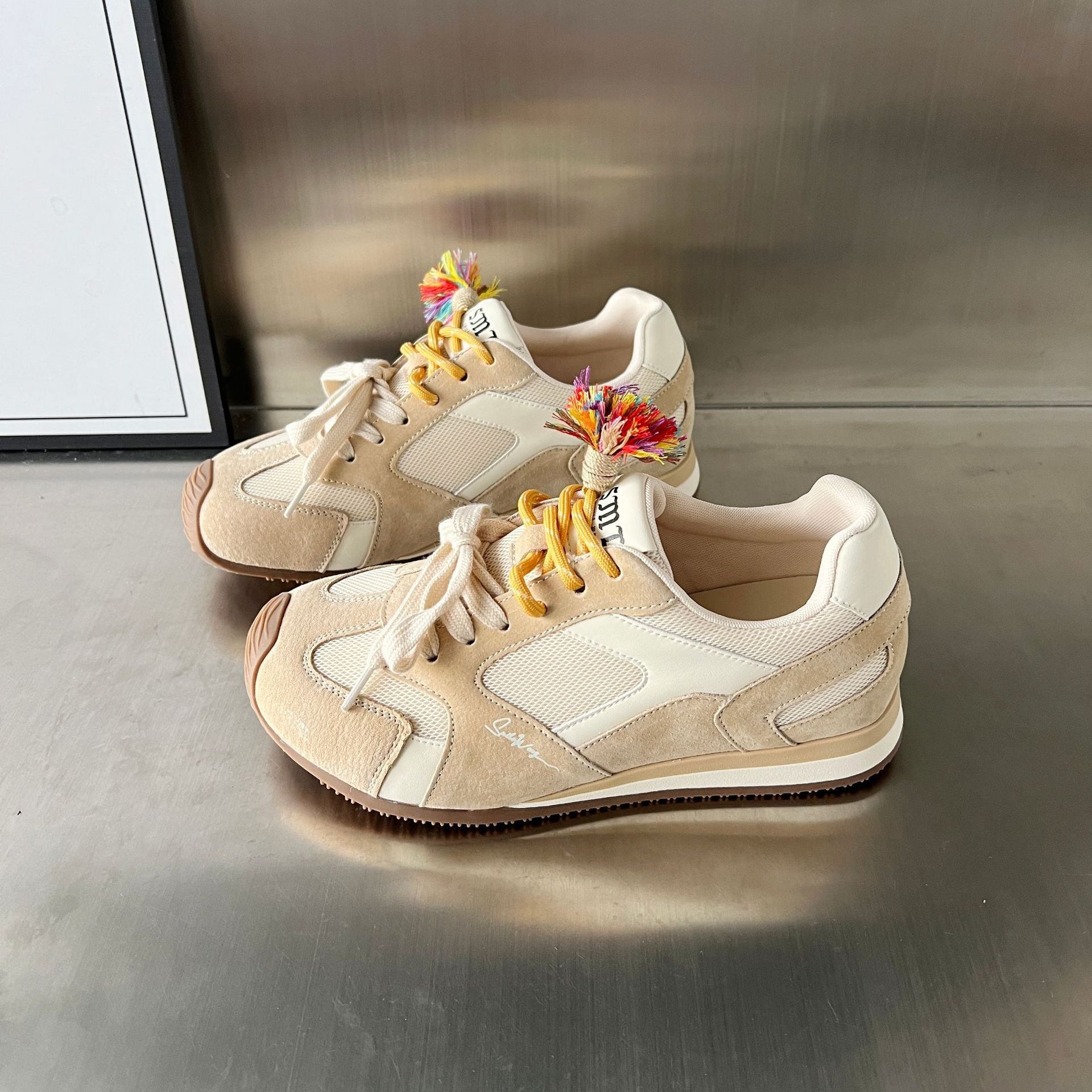 Damen Sportliche Sneakers mit modischem Design und atmungsaktiver Struktur R&B
